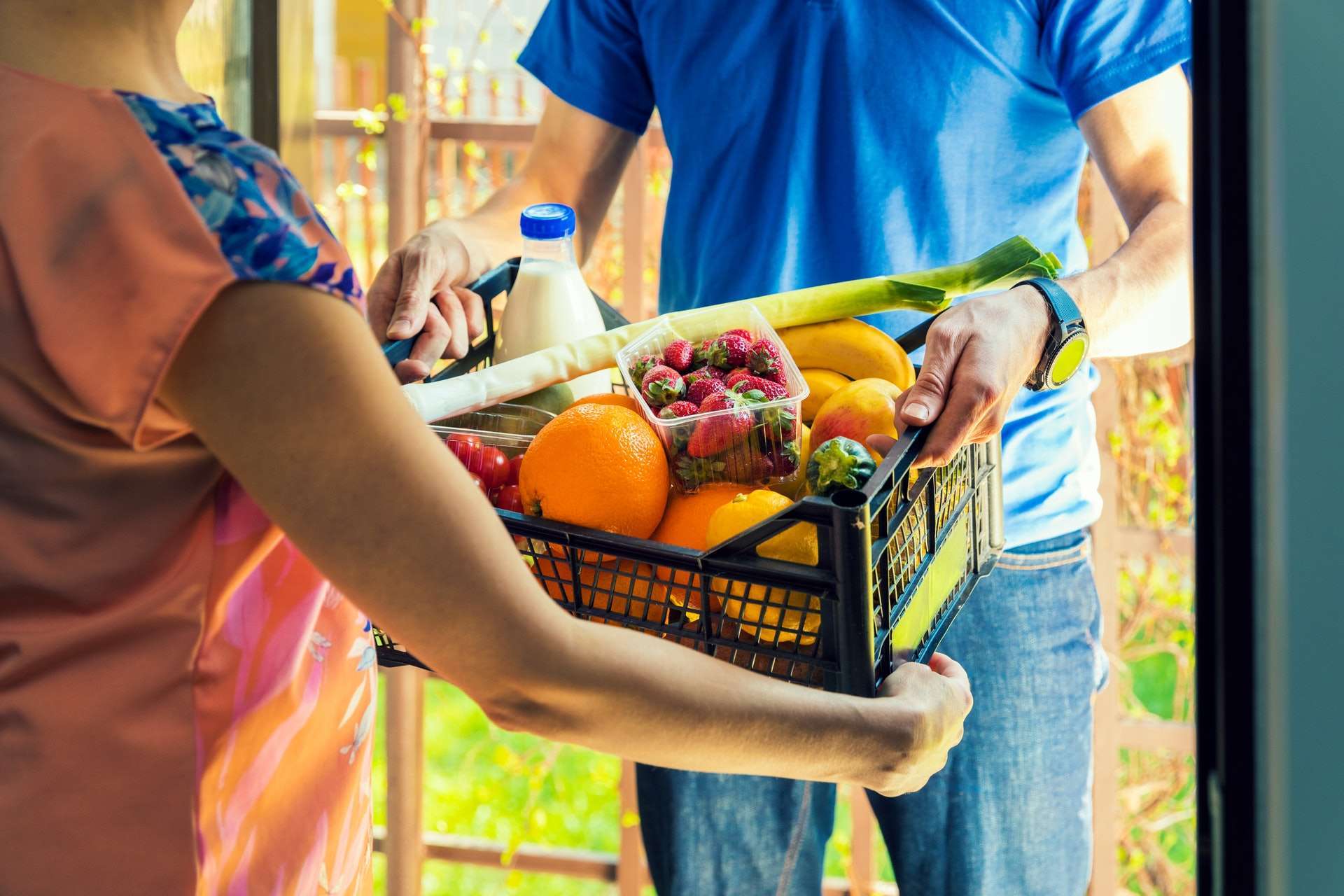 Grocery shopping delievered at home Grocery shopping delievered at home