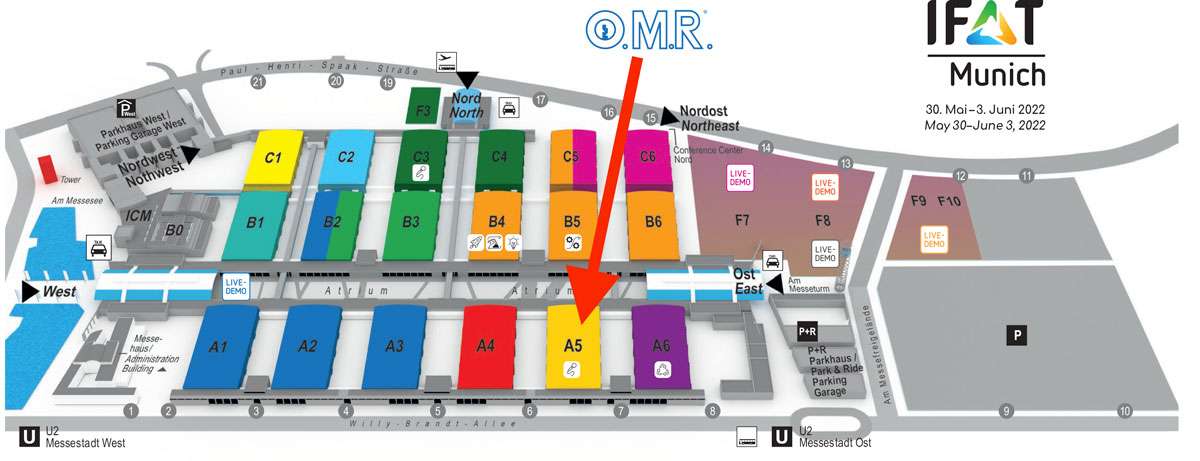 IFAT 22 - Stand OMR IFAT 22 - Stand OMR